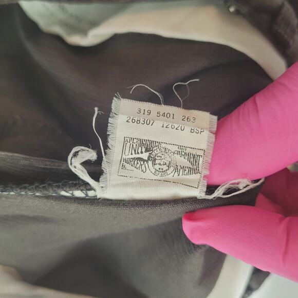 VTG 80s Lee High Rise Curvy Mom Corduroy Jeans 32" Waist Talon Zip USA - Picture 10 of 11